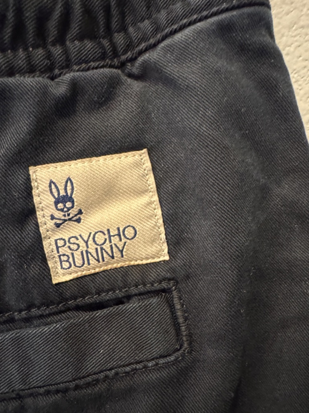 Psycho Bunny Black Athletic Drawstring Shorts - Picture 5 of 5